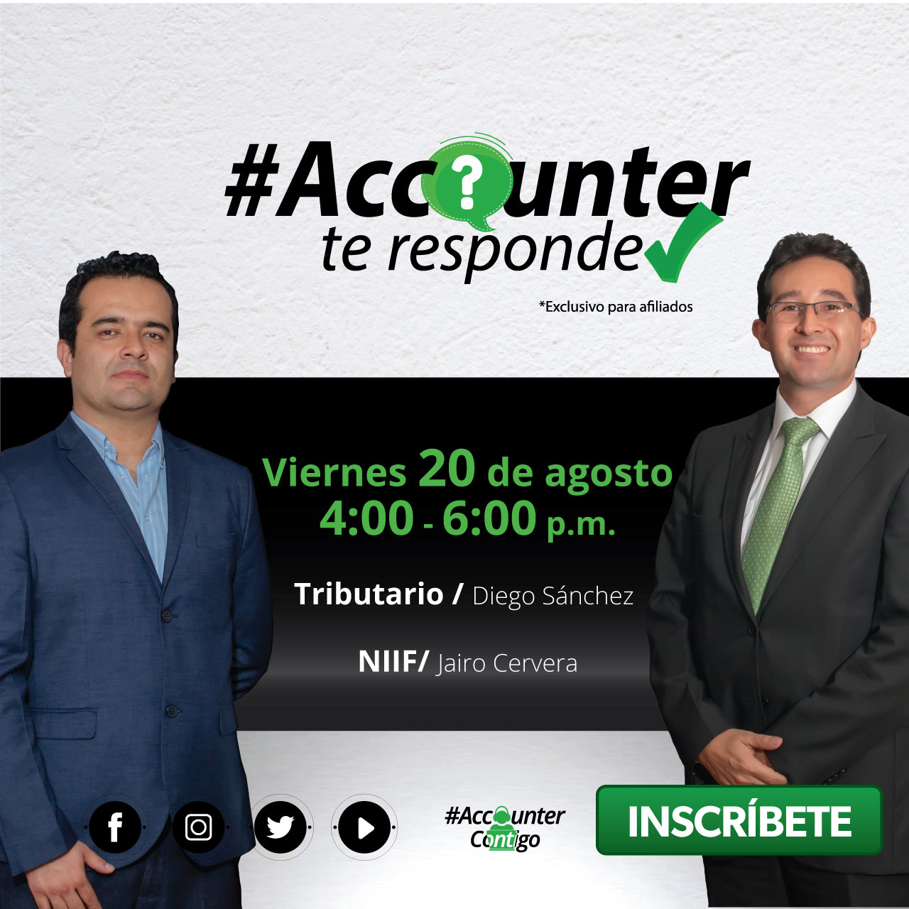 #AccounterTeResponde -Tributario Y NIIF- Agosto 20 - Accounter