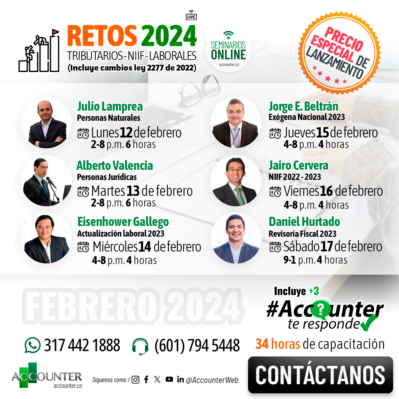 Retos 2024 – Tributarios, NIIF Y Laborales- Incluye Reforma Tributaria ...