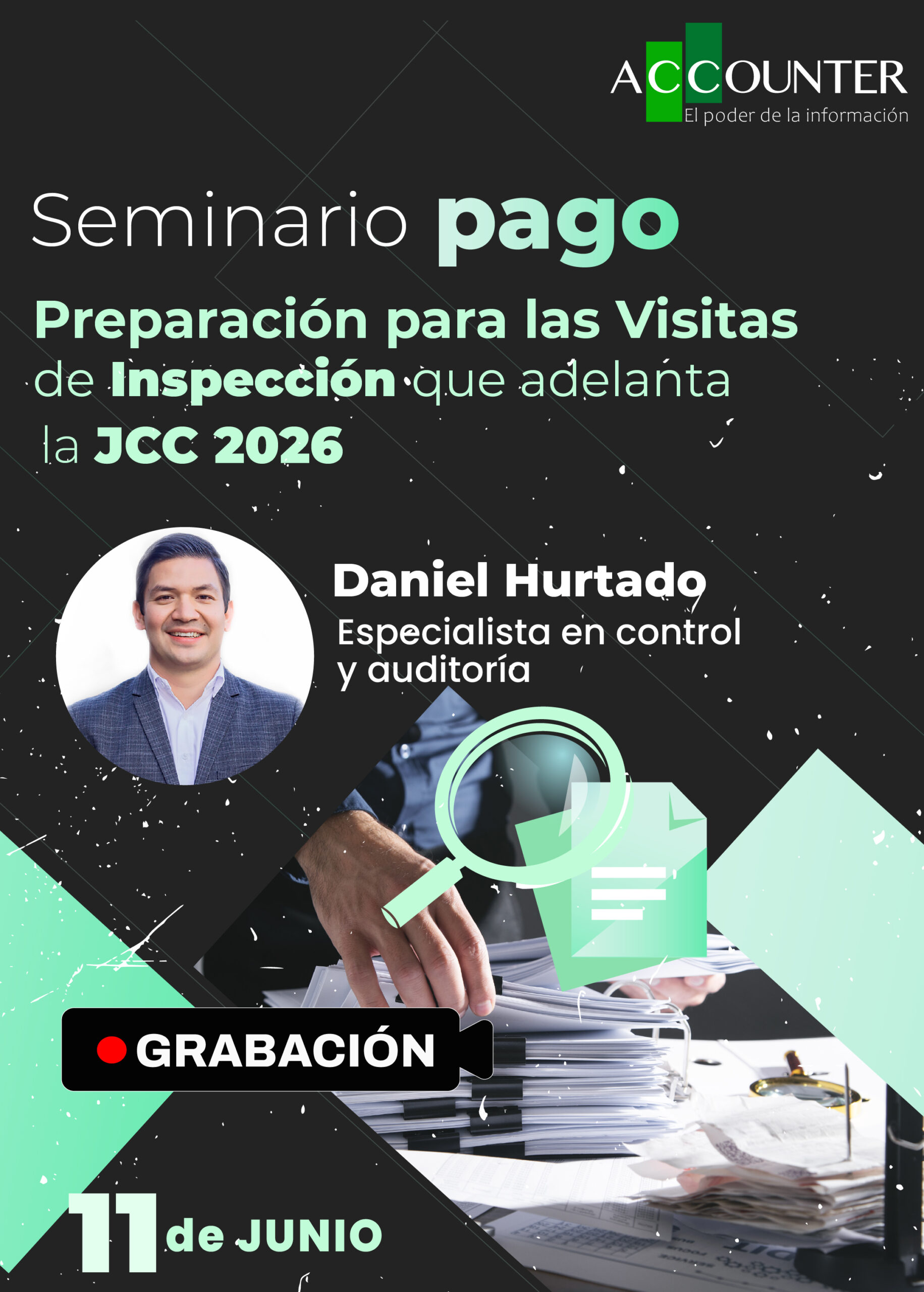 Preparación para las Visitas de Inspección que adelanta la JCC 2026 del 11 de junio de 2026